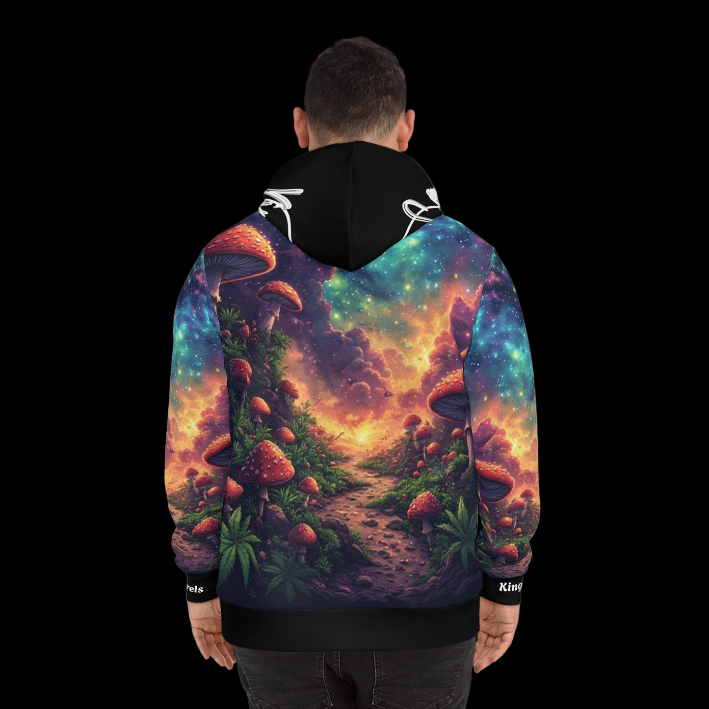 KingCoApparels "Shroom Garden" Unisex Medium Blend™ Hooded Sweatshirt