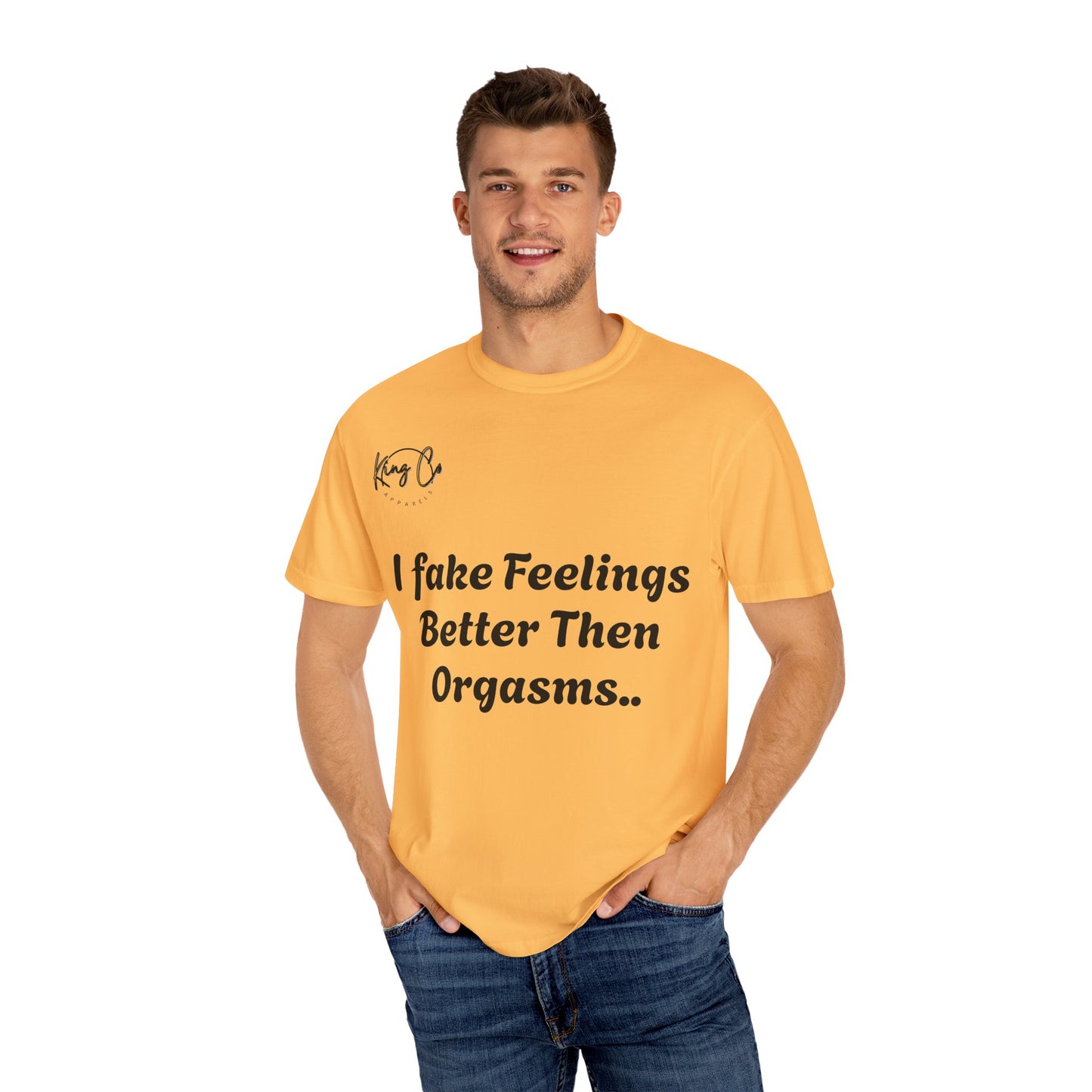 Funny Garment-Dyed T-shirt, Humorous Tee, Gift for Couples, Relaxed Fit, Casual Wear, Statement Shirt, Gift for Him/Her