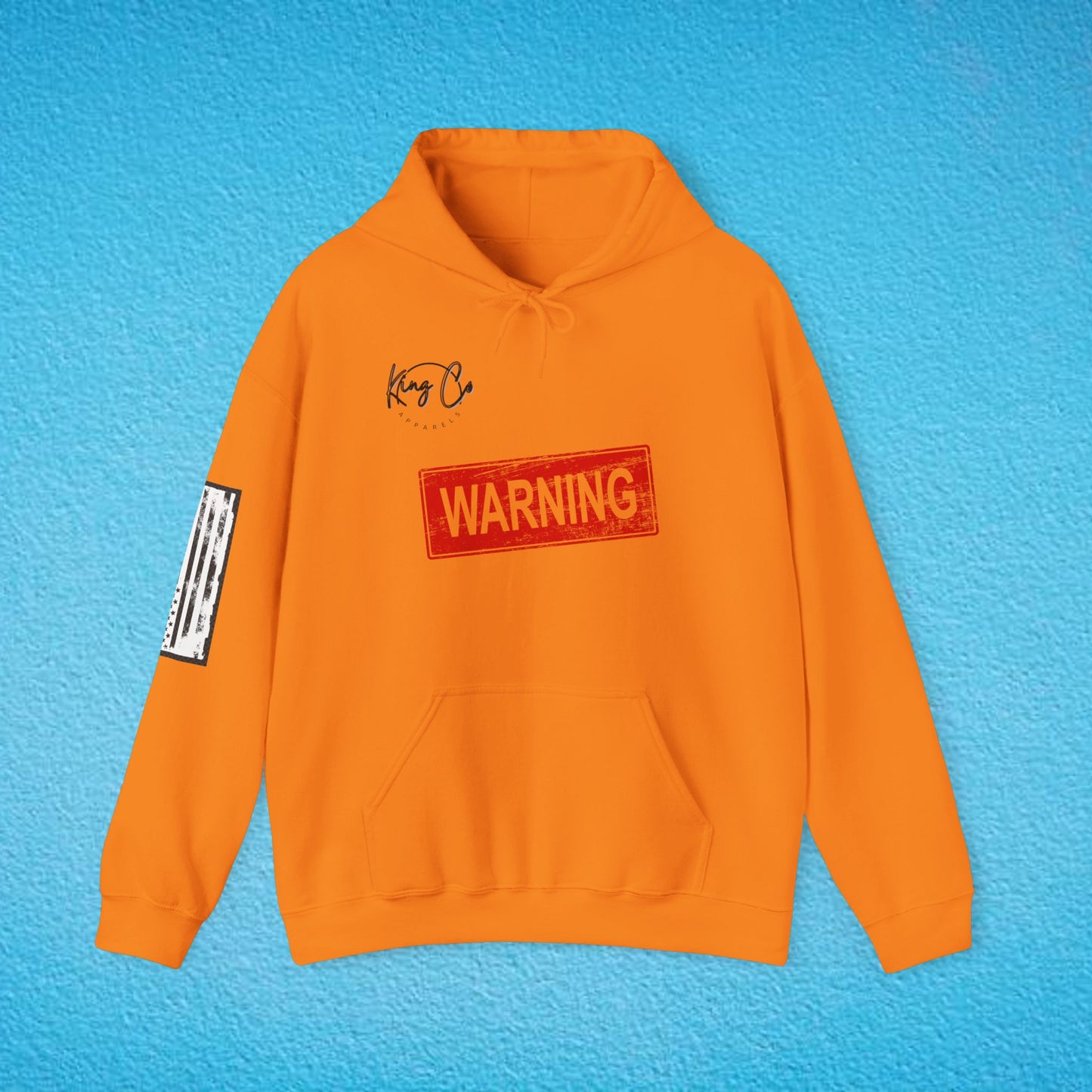 WARNING "Slippery When Wet" Unisex Heavy Blend™ Hooded Sweatshirt
