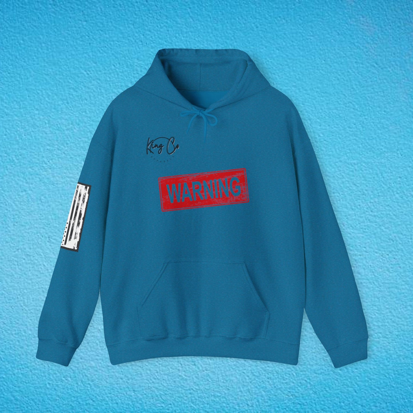 WARNING "Slippery When Wet" Unisex Heavy Blend™ Hooded Sweatshirt