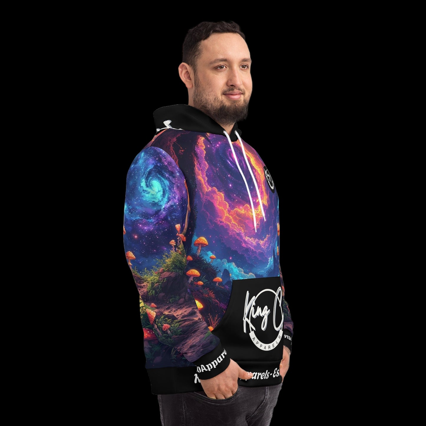KingCoApparels "Shroomiverse" Unisex Medium Blend™ Hooded Sweatshirt