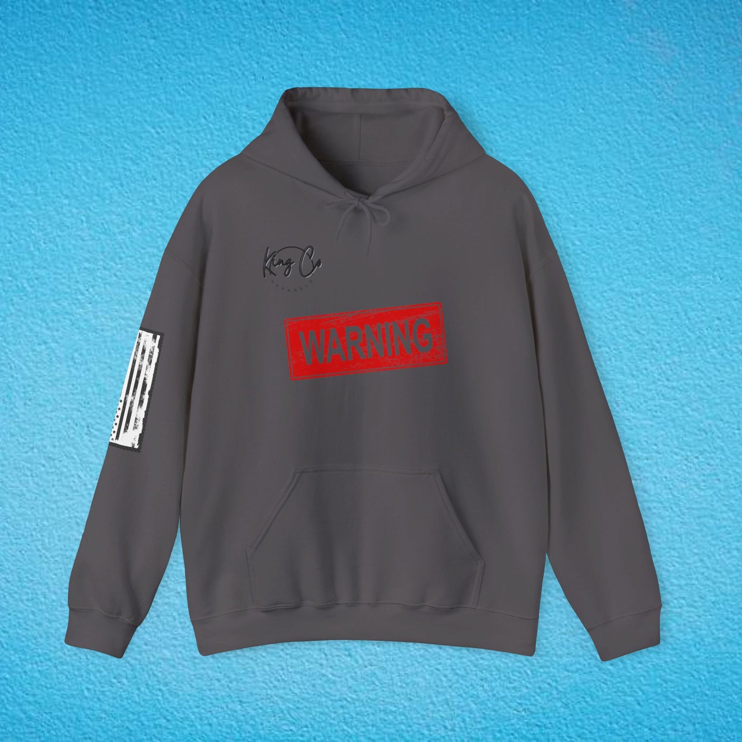 WARNING "Slippery When Wet" Unisex Heavy Blend™ Hooded Sweatshirt