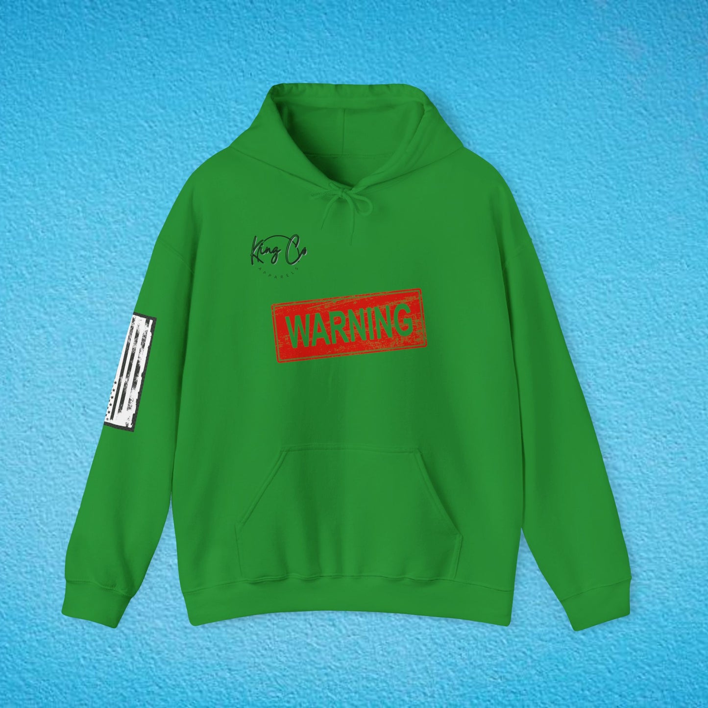 WARNING "Slippery When Wet" Unisex Heavy Blend™ Hooded Sweatshirt