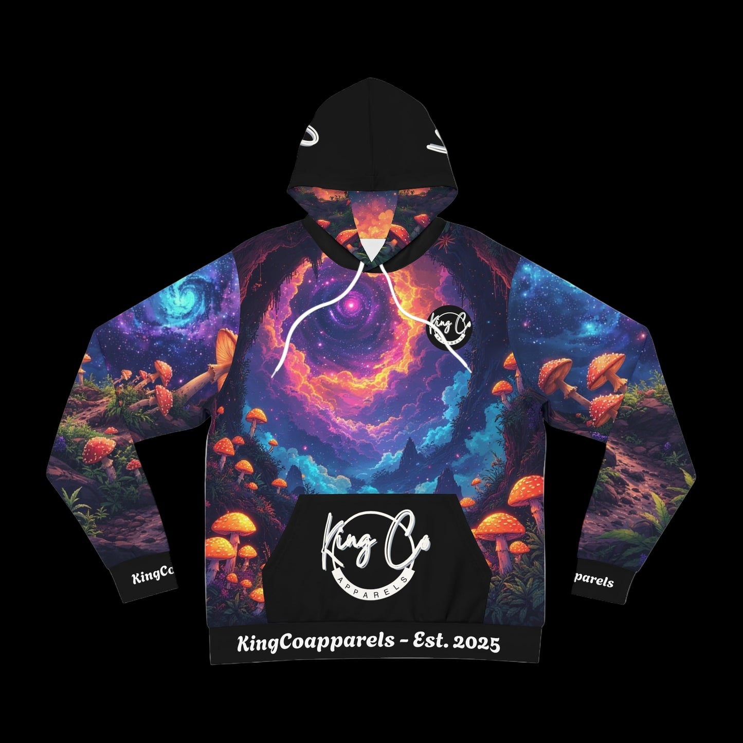 KingCoApparels "Shroomiverse" Unisex Medium Blend™ Hooded Sweatshirt