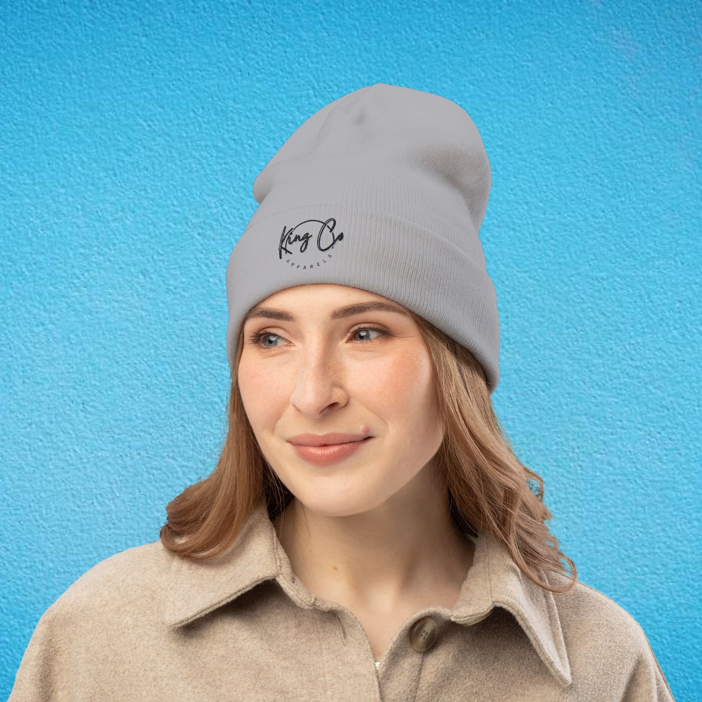 King Co Apparels, Knit Beanie (Embroidery)