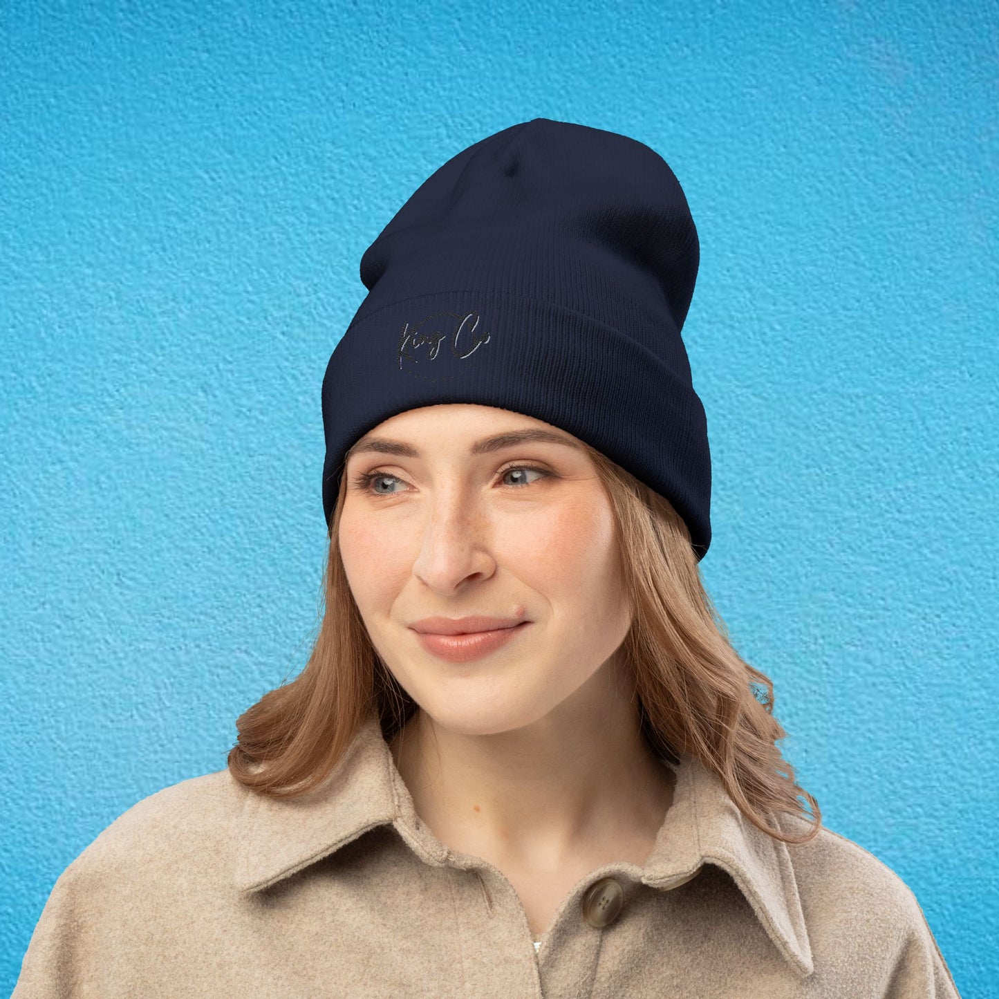 King Co Apparels, Knit Beanie (Embroidery)