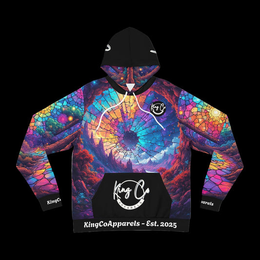 KingCoApparels "Broken Universe" Unisex Medium Blend™ Hooded Sweatshirt