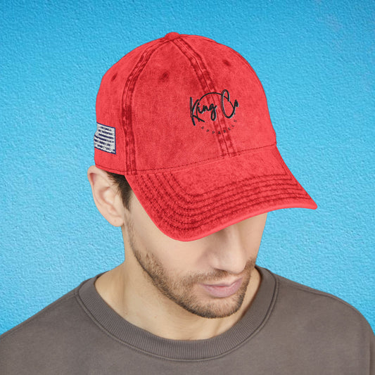 King Co Apparels, Vintage Cap (Embroidery)