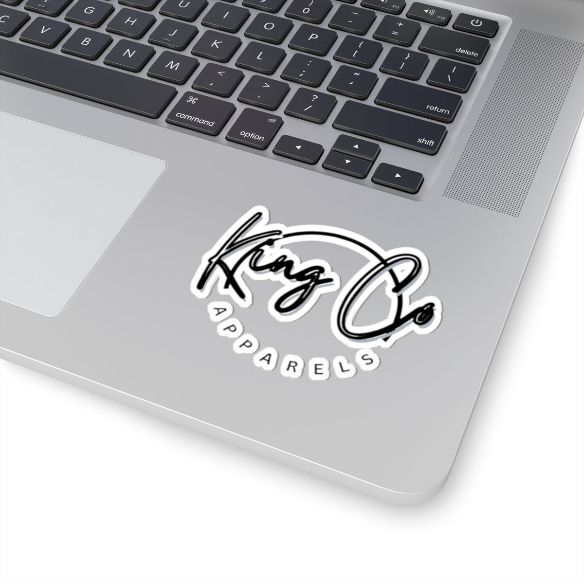 "King Co Apparels" Kiss-Cut Stickers