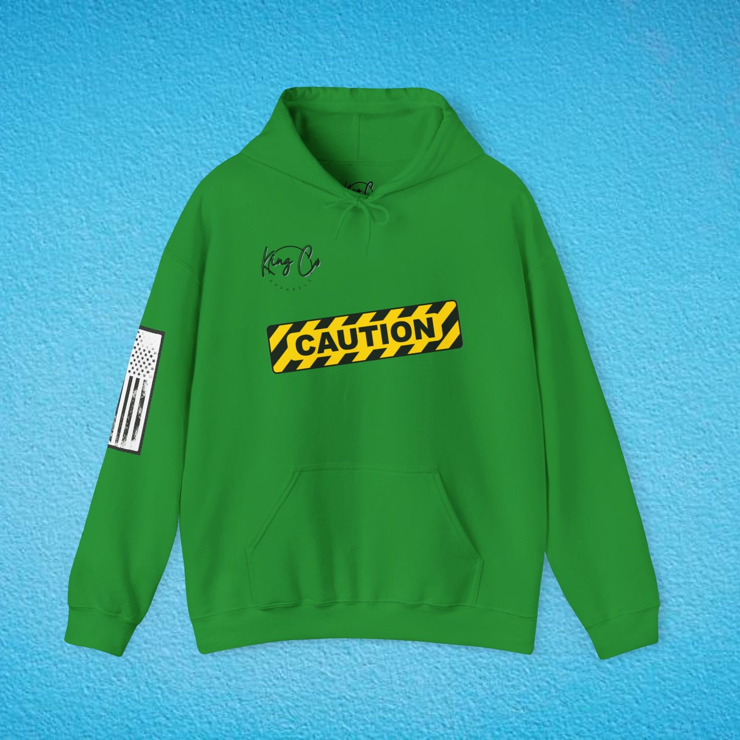 CAUTION! "May Ghost You After Midnight" Unisex Heavy Blend™ Hooded Sweatshirt