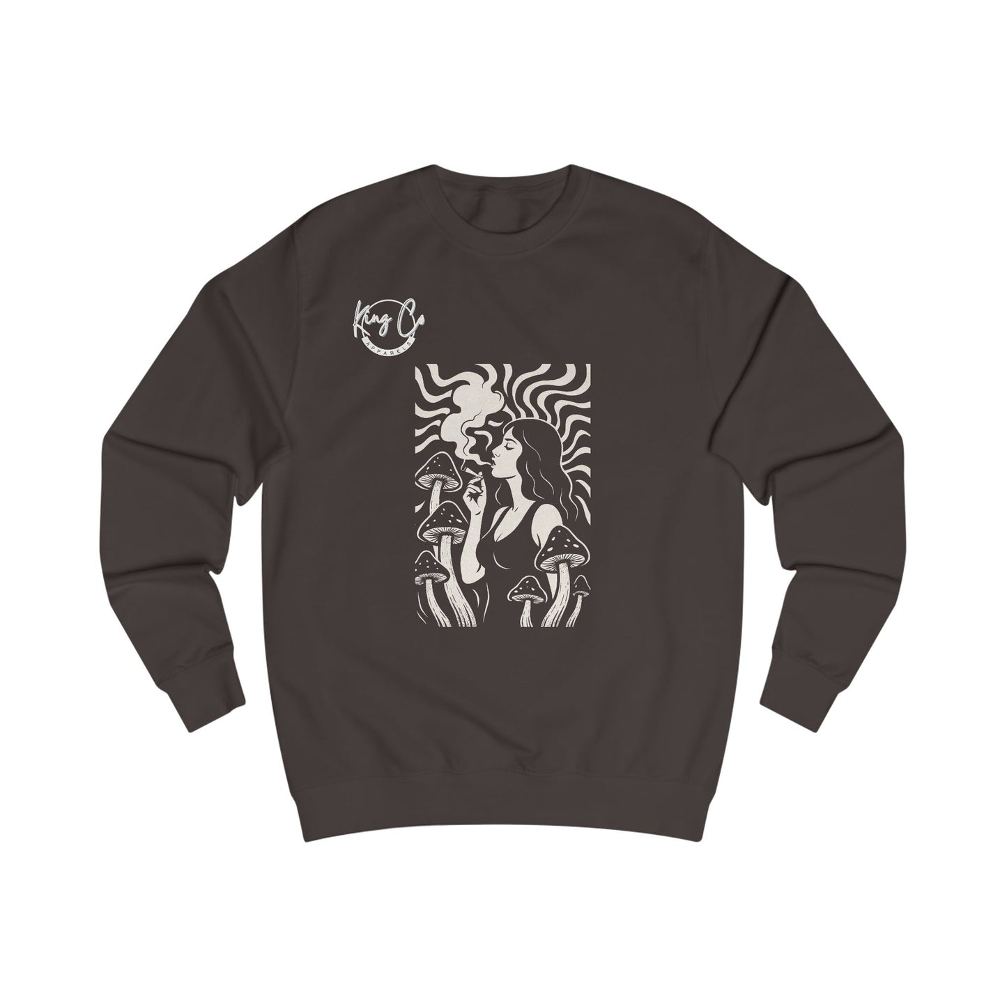 KingCoApparels "Bohemian Mushroom Goddess" Classic Unisex Sweatshirt™