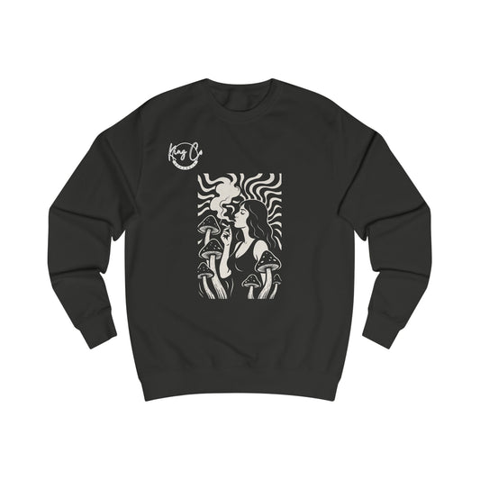 KingCoApparels "Bohemian Mushroom Goddess" Classic Unisex Sweatshirt™